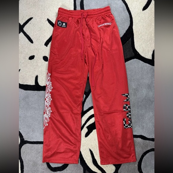 COPY - Chrome Hearts Mesh Red Form Jersey Set (Size M) - Picture 3 of 9